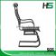 Low price black elastic bungee visitor chair