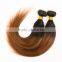 Cheap and high quality 100 human hair extensions 1b 30 human hair extensions two tone ombre colored hair weave bundles