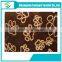Factory direct sale foot printed double-sided Flanne fabric
