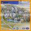 1:1800 Dubai World Central Airport master plan model