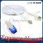 For Samsung Galaxy Led Braided Cord White Micro Usb Cable With Led Light