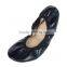 2015 lady casual portable flats,new product latin dance shoes,Italian fashion style foldable ballet flat wholesale