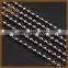 Fashion metal beaded chain in roll