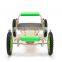 2015 High quality and unique design wooden kart toy for kids, hot sale 4 wheel car wooden toy kart