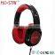 Colourful stereo headphones for cellphone DJ Headphone with microphone for tablet-pc, MP3,