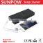 SUNPOW battery booster pack 18,000mAh portable 12V gasoline and diesel car battery charger jump starter