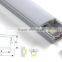 Hot !!! SML-ALP002 Aluminum LED Profiles with PMMA Diffuser 2M length for led strip lighting bar