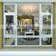 aluminum frame folding door/ aluminum double glazing bifold door