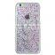 Aikusu New stylish designed crystal glitter gel case for Iphone 6/6S