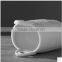 2016 white bisque firing basket matt ceramic vase made in china