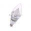 Silver Dimmable Warm White/White AC110V/220V 6W E12 LED Candle Bulb Light Energy-saving Chandelier Lamp Home Lighting Fiture