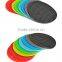 Round Silicone placemat Durable Non-slip Heat Resistant Dining Table Mats Coffee Cup Mat