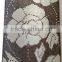 Customized flower design art shell mosaic picture for background wall