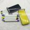 Novelty stationery set for kids with ball pen, pencil, highlighter