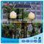 stylish design energy saving solar light garden with 2 lights