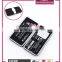 White dot pattern girls manicure makeup brush kit