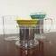 Borosilicate Glass Cup Tea Glass With Stainless Steel Tea Strainers