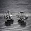 High Quality Fashion Stainless Steel Cross Earrings For Men
