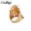 Fashion Jewelry Zinc Alloy Charming Rhinestone Ring Ladies Wedding Party Show Gift Dresses Apparel Promotion Accessories