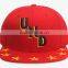 6panel 3D embroidery snapback cap