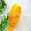 Foshan belt 38mm wide yellow knitted polypropylene tape pp ribbon wholesale