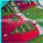 2016 New style Jacquard Christmas trees LED flashing place mat table runner