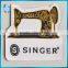 Die-cut fuse interlining with gum Irregular clothing label for sewing machine