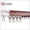 Modern curtain holder design plastic runners sliding curtain track