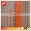 China factory supply orange construction safety protection net,orange and grey color building safety protection net