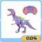 PVC Dinosaur Toy with Light and Sound for Playing