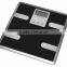 super large glass digital body fat kcal weighing scale with touch button 330*330