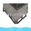 34" square slate fire pit