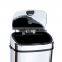 8 10 13 Gallon Infrared Touchless Dustbin Stainless Steel Waste bin eco friendly outdoor street trash can SD-007