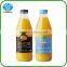 customized waterproof bottle label stickers,full color printed adhesive bottle sticker