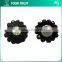 9MM Rhinestone 2MM Rhodium Black Bead Sew Garment Rhinestone Button