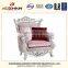 Luxury Silver leaf Dubai sofa latest sofa design living room sofa