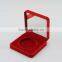 Velvet foldable plastic coin/medal box wholesale