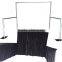 Tradeshow booth structure pipe and drape hot selling 10ft x10ft Convention curtain and pipe kits