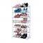 folding closed cabinet style metal shoe rack accessories