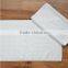 100% cotton hotel white bath mat roll