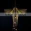 0522-41 Hanging Chain Silhouette modeling light chain Aluminum chain chandelier