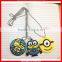 lovely soft PVC necklace for minion ( kms-0900)