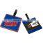 embosing words series fill color soft pvc indestructible luggage tags