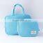 Two set blue mesh cosmetic bag with hanger Factory direct