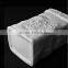 Fashion Design Hotsale Small Size White Ceramic Square Flower Pot