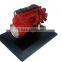 High quality display metal engine model with acrylic case