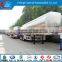 Saso Aluminum fuel Tank Trailer DOT Aluminum tri-axle fuel tanker truck trailerr Asme ALUMINUM oil TANK TRAILER