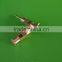 non-standard and high quallity brass decorative push pin made in china