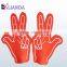 Giant eva foam hand, foam hands promotional products, big foam hand
