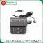 UL-listed 6v 12v 5v 2a linear power supply with double sockets